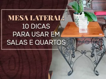Como usar mesinhas laterais? 10 dicas para salas e quartos Como usar mesinhas laterais? 10 dicas para salas e quartos